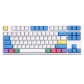 Chalk 104+15 / 37 Cherry Profile Keycap Set Cherry MX PBT Dye-subbed for Mechanical Gaming Keyboard